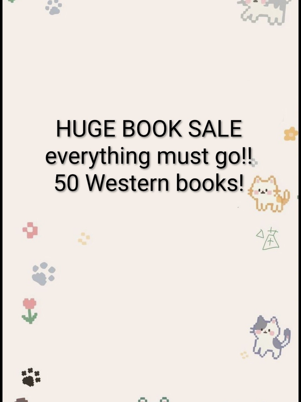 Huge Book Cleanout